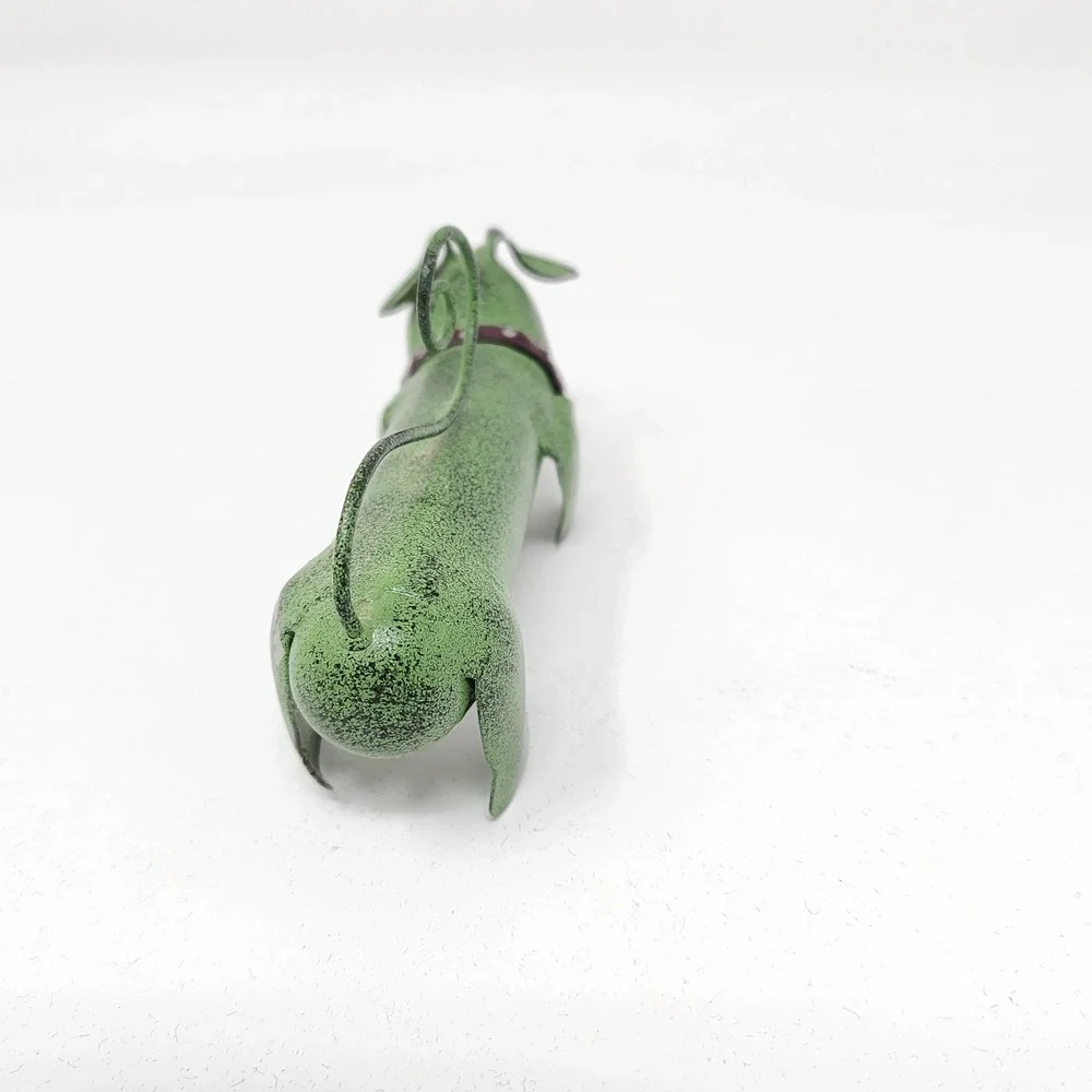 Vintag3 Metal Dachshund Figurine Heart Leg Tattoo 5